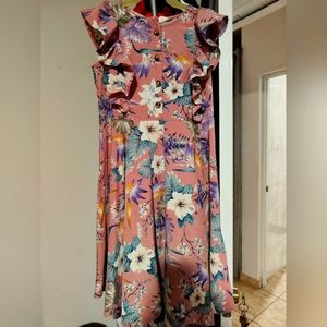 Shein kids maxi dress girl